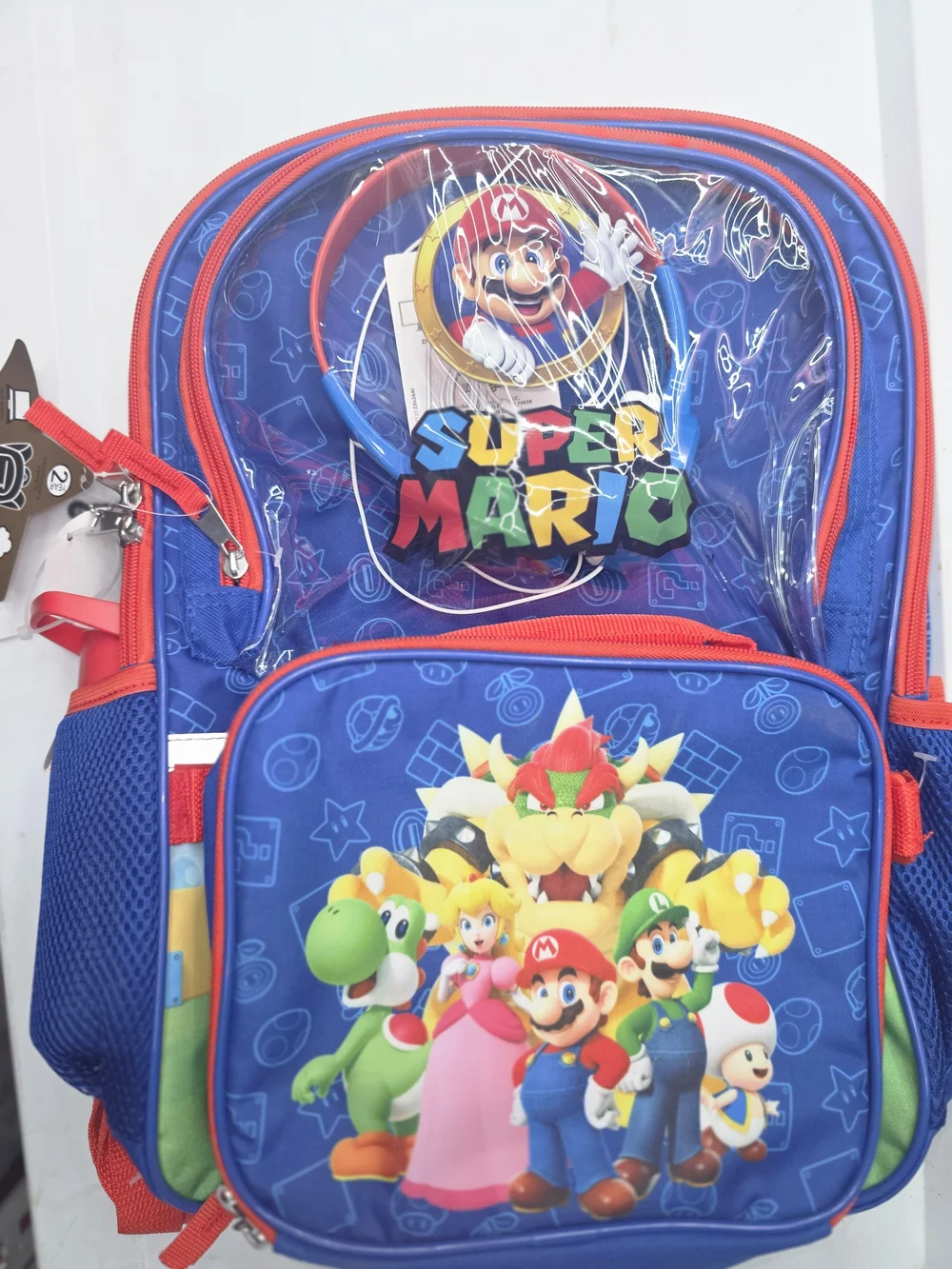 Nintendo Super Mario Kids Backpack - Blue & Red